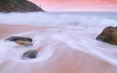 Marea baja.