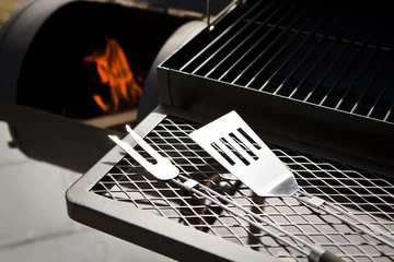 Stickers pour porte Grill / Barbecue Accessoires pour griller