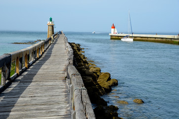 La mer à Capbreton