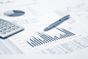 financial charts and graphs