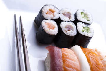 Japanese mix sushi