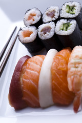 Japanese mix sushi