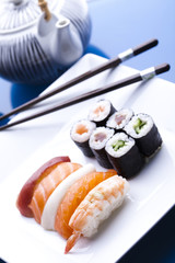 Traditional japanese food, sushi