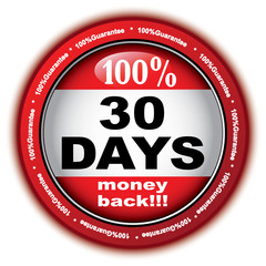 30 DAYS MONEY BACK ICON