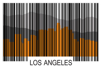 Los Angeles barcode a