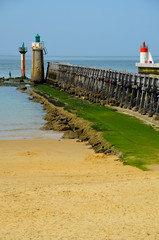 Sur la plage de Capbreton