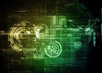 abstract tech design