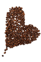 coffee heart