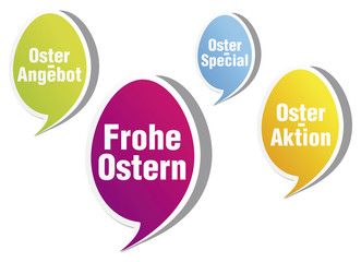 oster aktion aufkleber