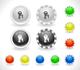 Buttons for web.