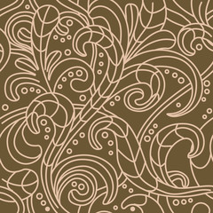 seamless floral pattern background