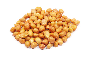 peanuts on white