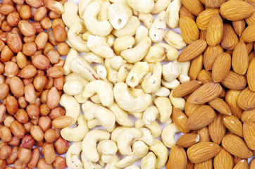 nuts  background