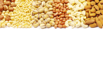 various nuts