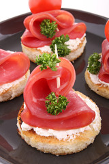 canapés, buffet apéritif