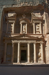 The Treasure in Petra. Jordan