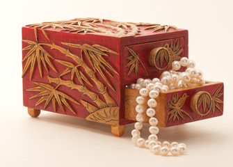 Marble casket