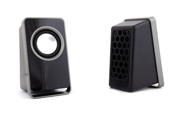 Fototapeta premium two computer speakers