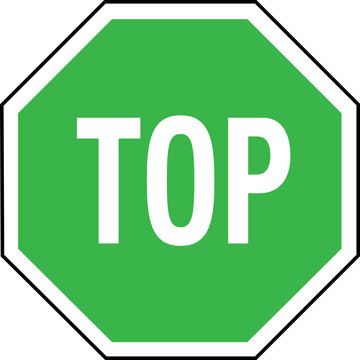 Variante STOP-Zeichen