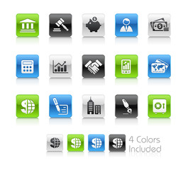 Business / The vector includes 4 colors in different layers