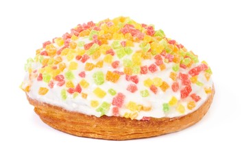 Roll with candied fruits