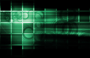 Abstract Glowing Background