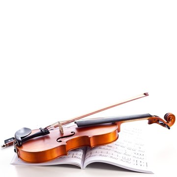 Violin and bow