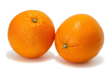 two oranges