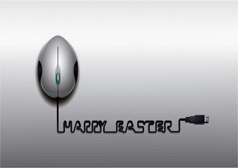 Original Happy Easter Post Card