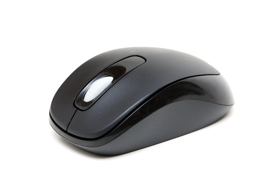 Black wireless mouse for your computer