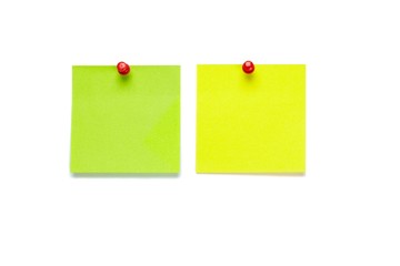 Sticky Notes on Pure White