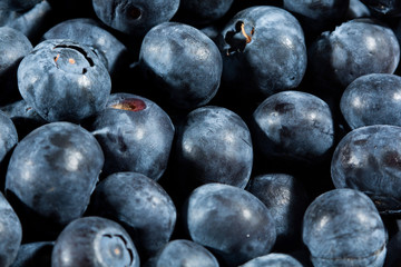 Fresh blueberries