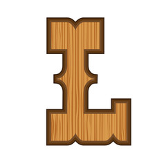 Western letter L