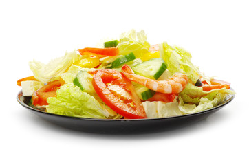 salad in plate