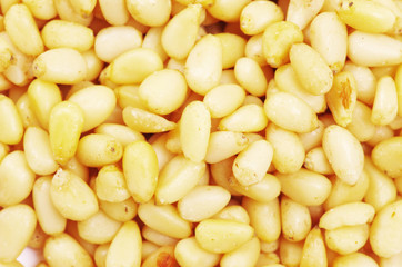 background pine nuts