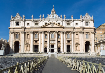 Obraz premium Basilica di San Pietro, Vaticano, Roma