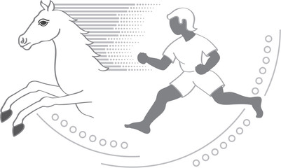 Boys are like horse they loves power, action, independence.