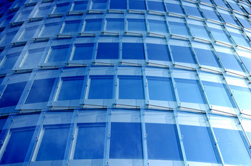 Business building windows