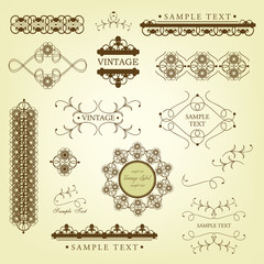 vintage design elements