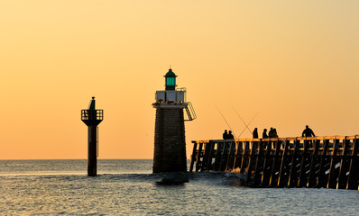le phare de Capbreton dans les Landes