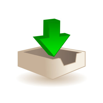 DOWNLOAD ICON (web internet downloads click here button vector)