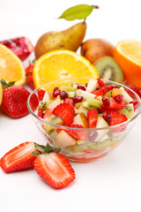Fresh fruits salad