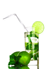 mojito on white