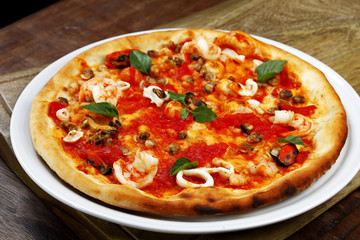 pizza seafood