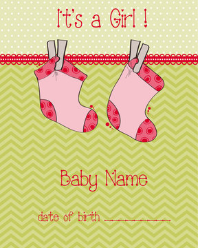 Baby Arrival Card