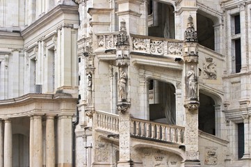 The stone stairway