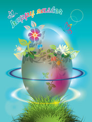 Happy Easter post card