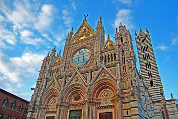 Fototapeta na wymiar Duomo Siena