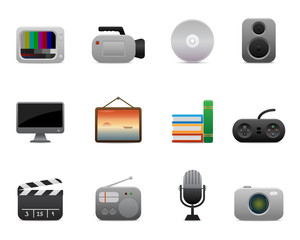 smooth series > multimedia icons