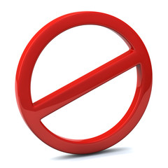 DO NOT red warning sign